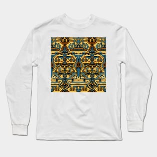 Ancient Egyptian Pattern 24 Long Sleeve T-Shirt